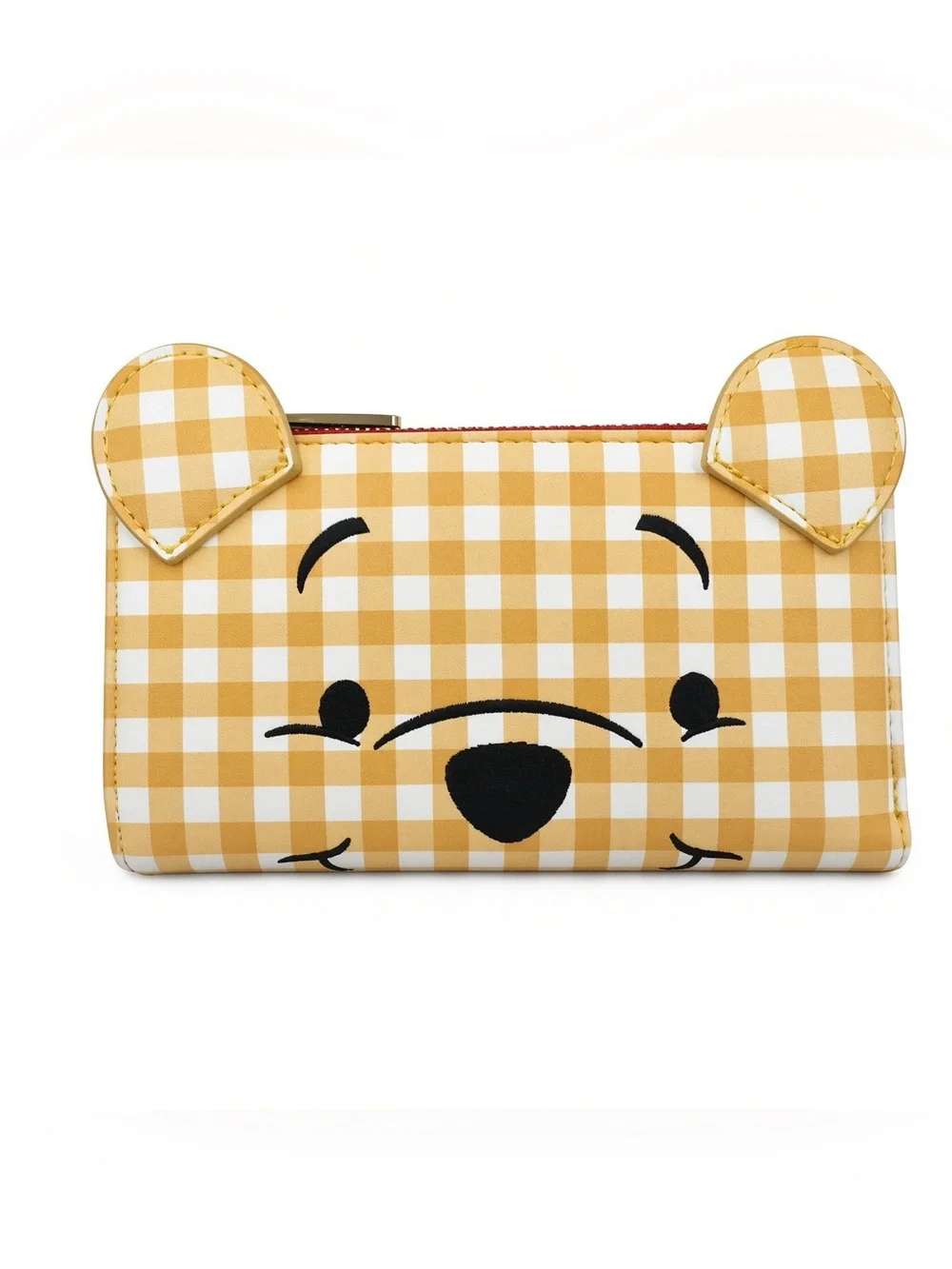 Loungefly Winnie The Pooh Gingham Zip Wallet